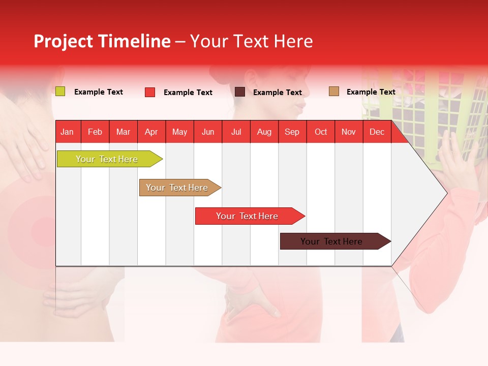 Schwanger Medizin Stress PowerPoint Template