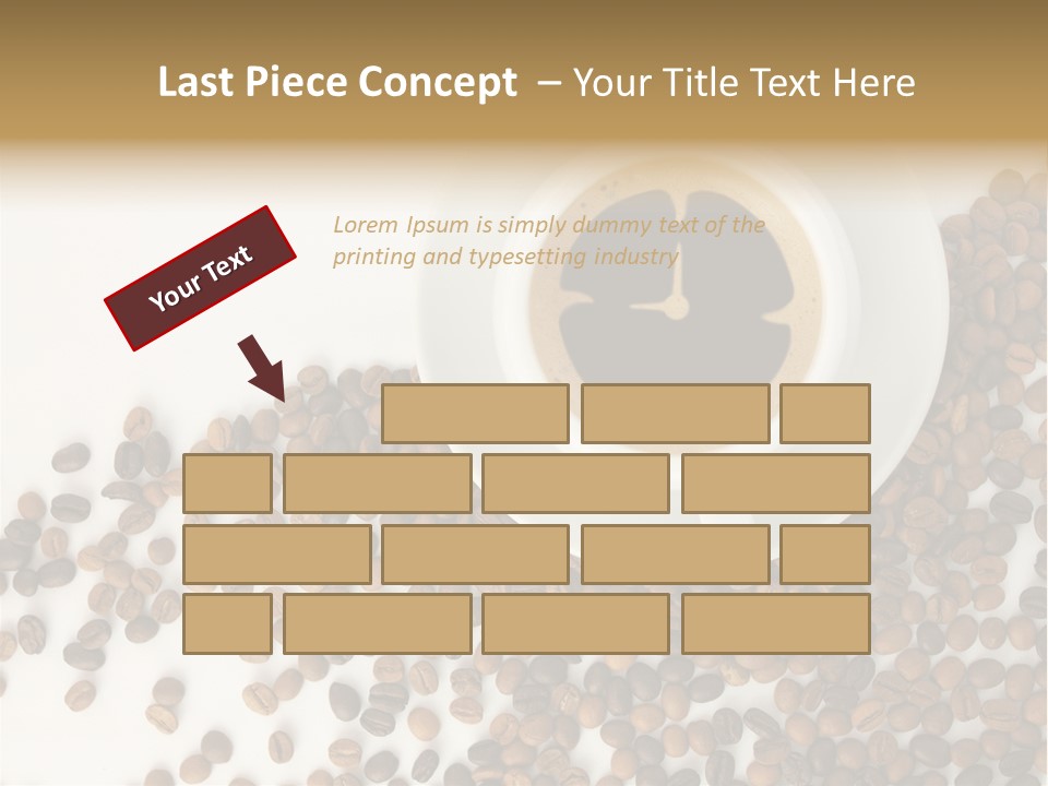 Espresso Cup Drink PowerPoint Template