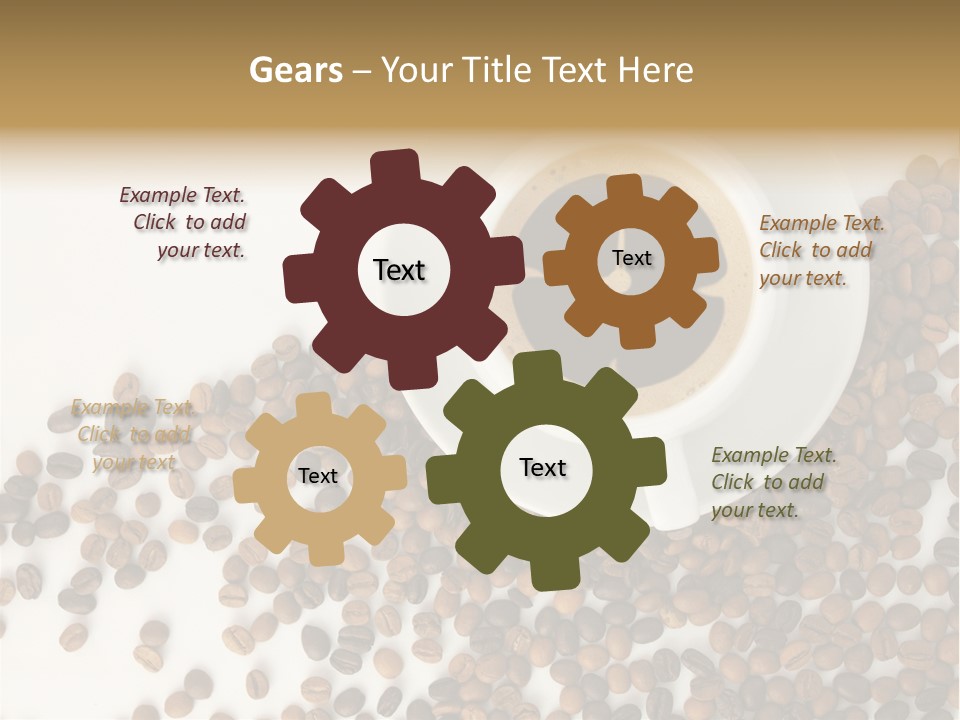 Espresso Cup Drink PowerPoint Template