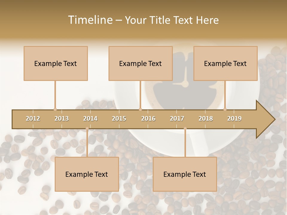 Espresso Cup Drink PowerPoint Template