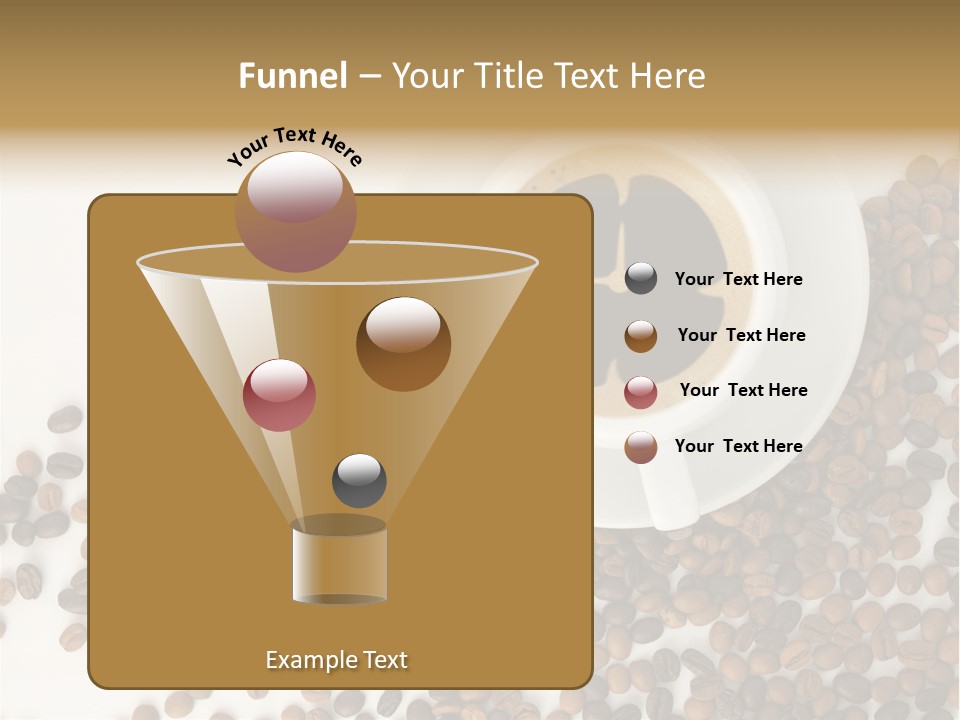 Espresso Cup Drink PowerPoint Template
