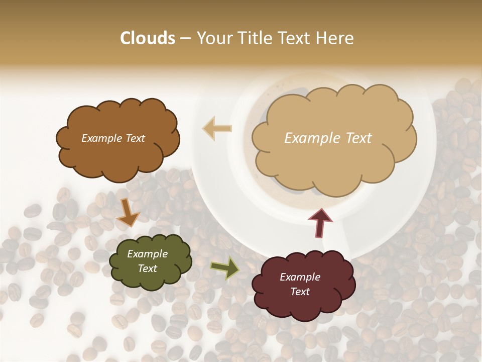 Espresso Cup Drink PowerPoint Template