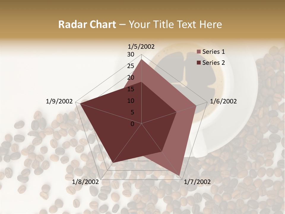 Espresso Cup Drink PowerPoint Template