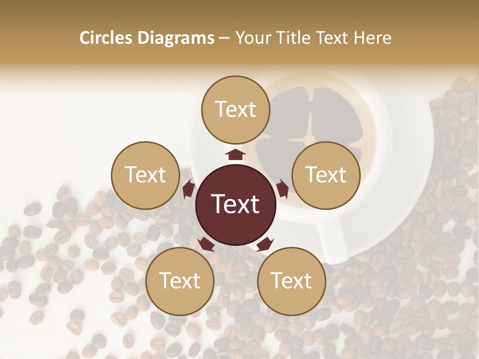 Espresso Cup Drink PowerPoint Template