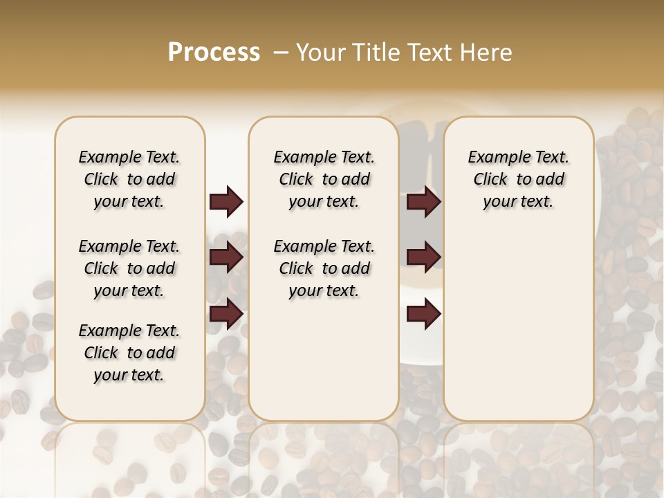 Espresso Cup Drink PowerPoint Template