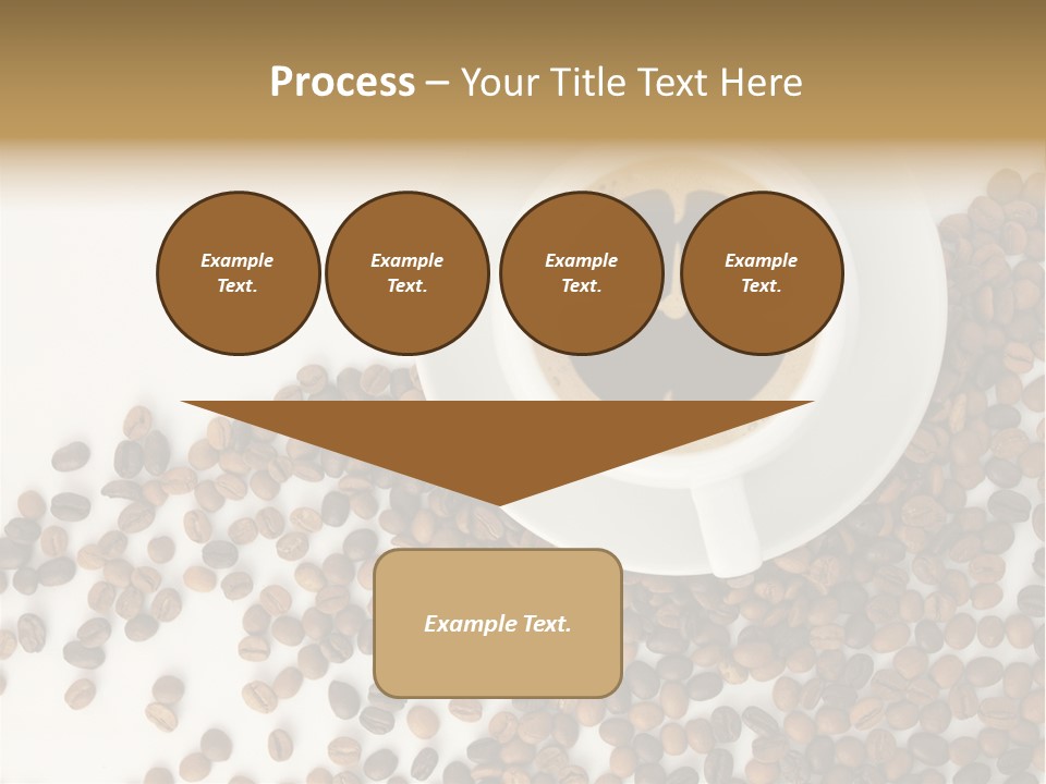 Espresso Cup Drink PowerPoint Template