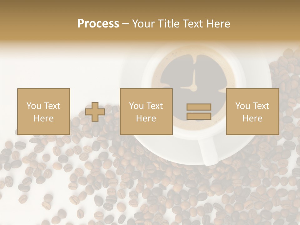 Espresso Cup Drink PowerPoint Template