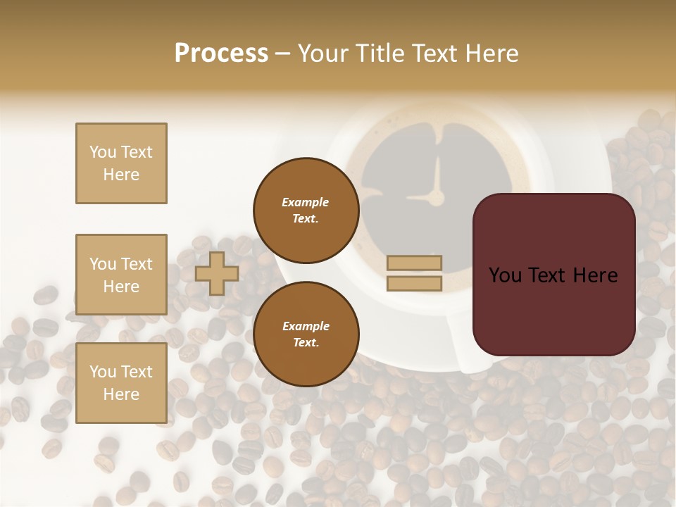 Espresso Cup Drink PowerPoint Template