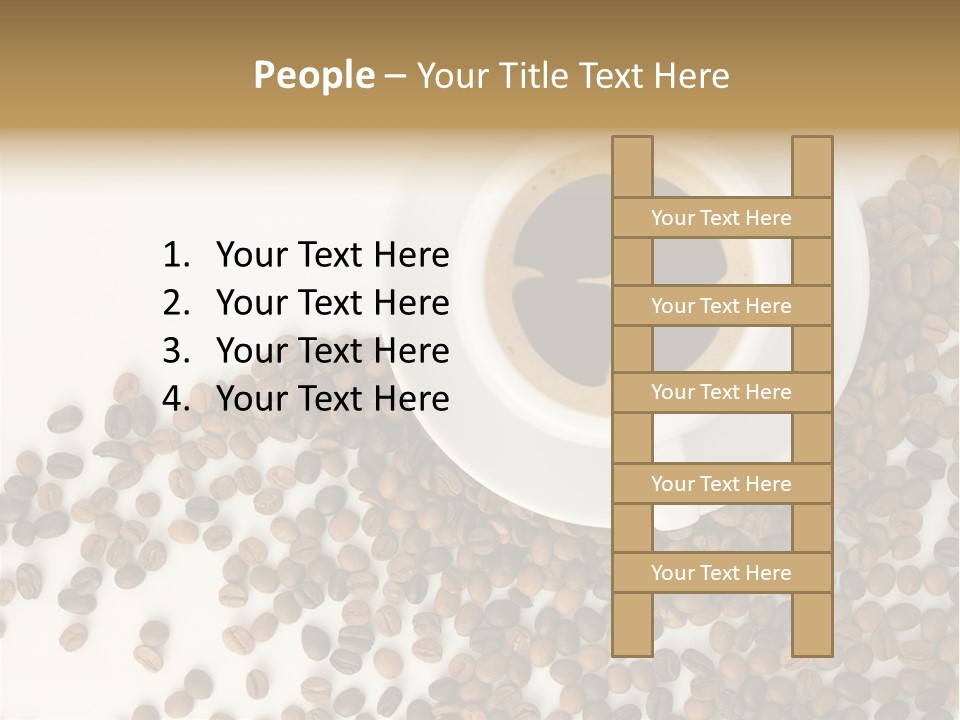 Espresso Cup Drink PowerPoint Template