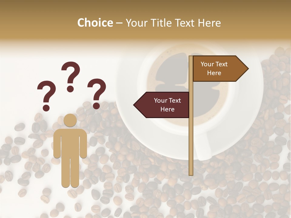 Espresso Cup Drink PowerPoint Template