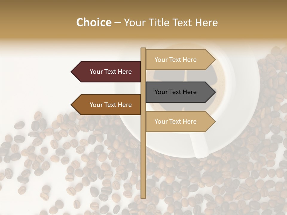 Espresso Cup Drink PowerPoint Template