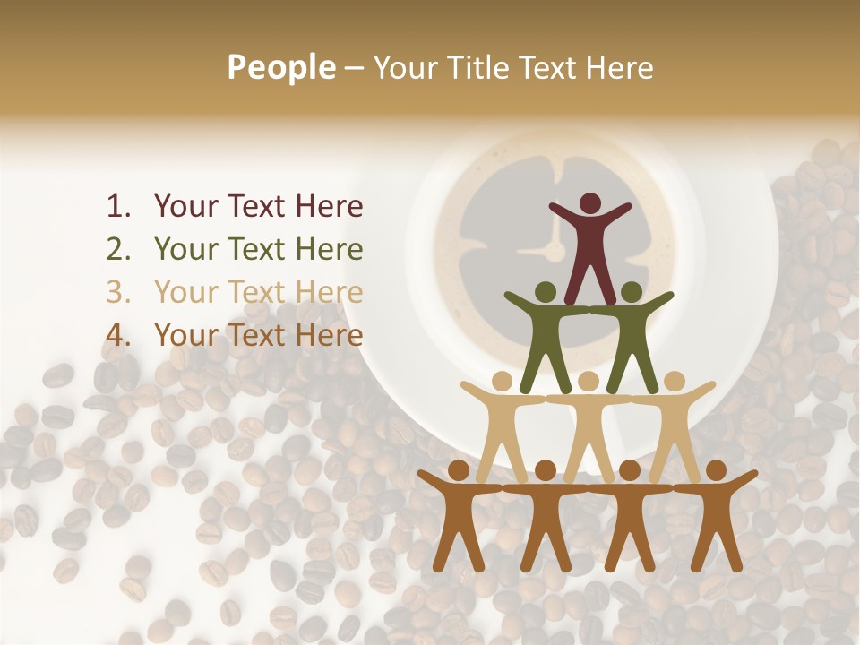 Espresso Cup Drink PowerPoint Template