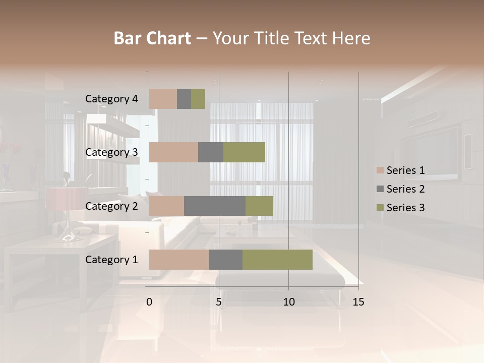 Villa Futuristic Pillar PowerPoint Template