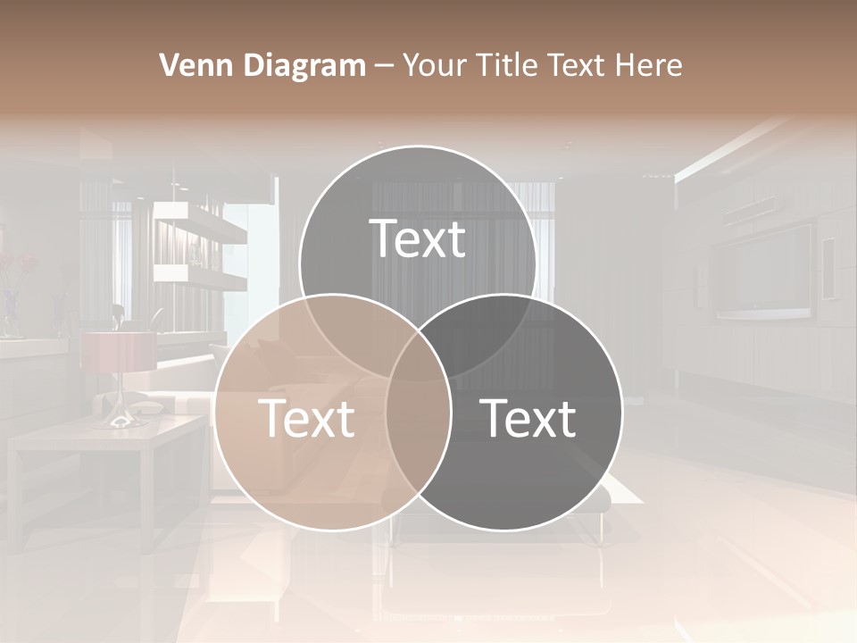 Villa Futuristic Pillar PowerPoint Template
