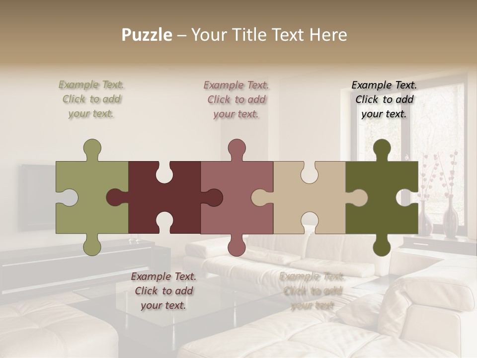 Domestic Flat Inside PowerPoint Template