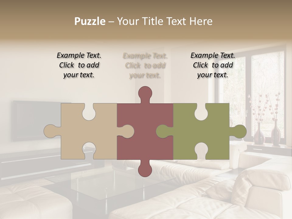 Domestic Flat Inside PowerPoint Template