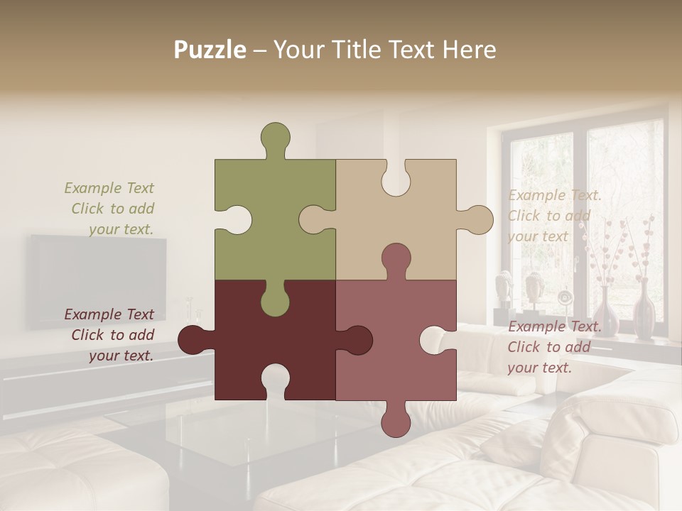 Domestic Flat Inside PowerPoint Template
