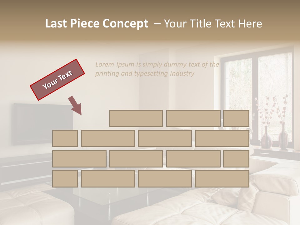 Domestic Flat Inside PowerPoint Template