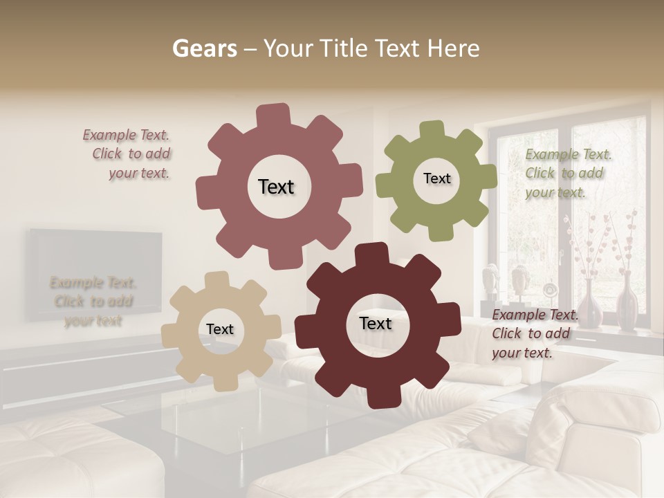 Domestic Flat Inside PowerPoint Template