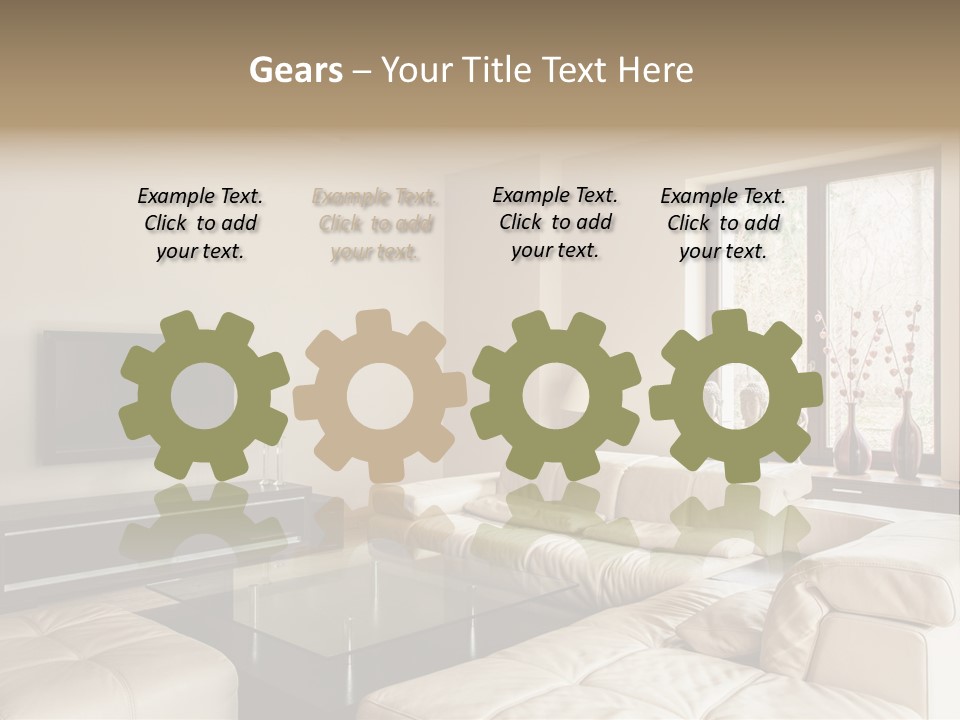 Domestic Flat Inside PowerPoint Template