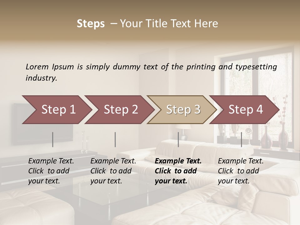 Domestic Flat Inside PowerPoint Template