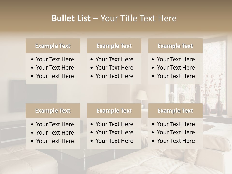 Domestic Flat Inside PowerPoint Template
