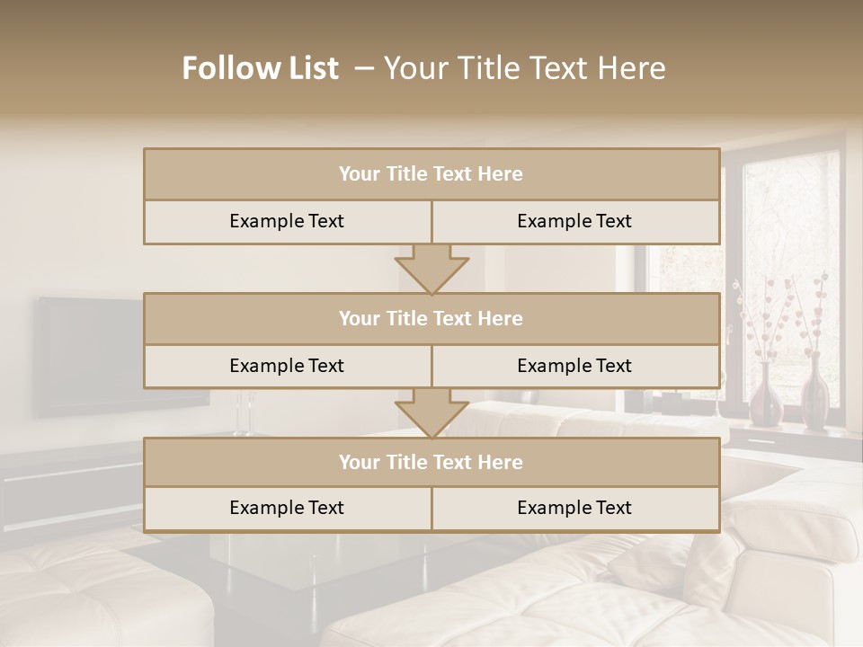 Domestic Flat Inside PowerPoint Template