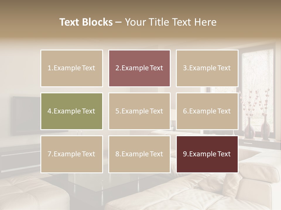 Domestic Flat Inside PowerPoint Template