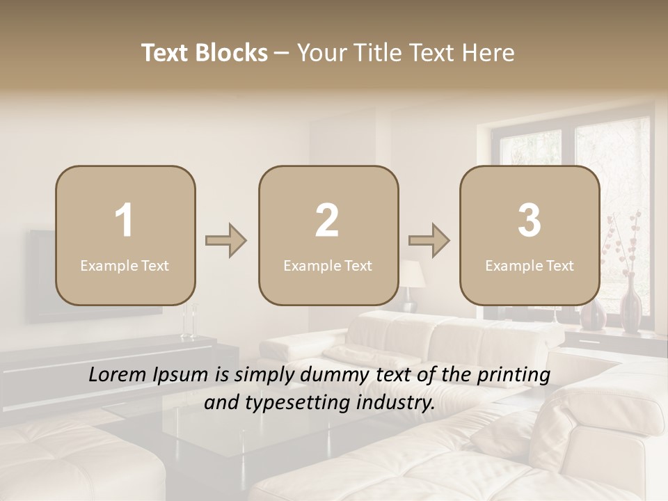 Domestic Flat Inside PowerPoint Template