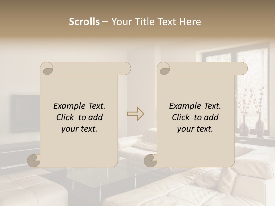 Domestic Flat Inside PowerPoint Template