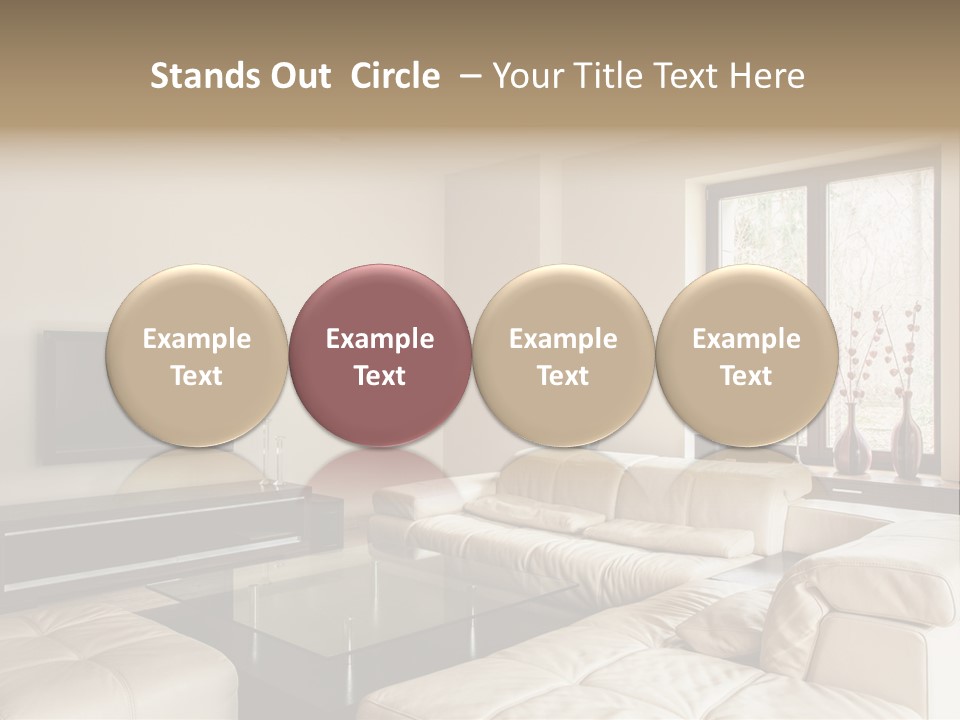 Domestic Flat Inside PowerPoint Template