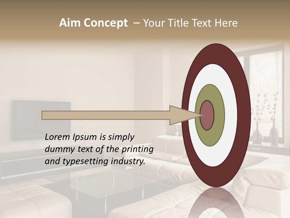 Domestic Flat Inside PowerPoint Template