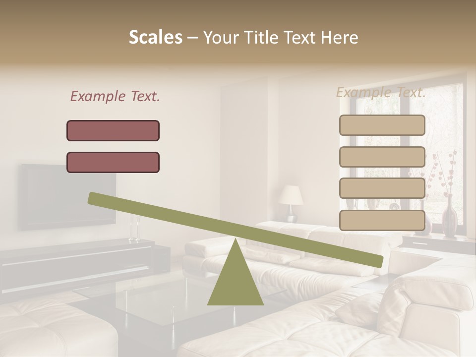 Domestic Flat Inside PowerPoint Template