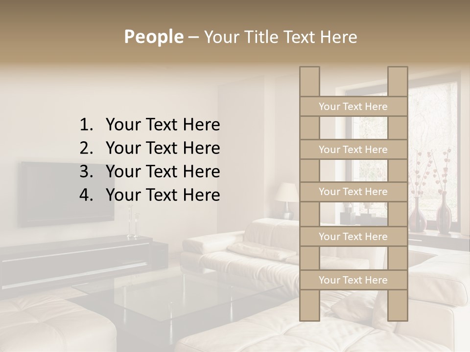 Domestic Flat Inside PowerPoint Template