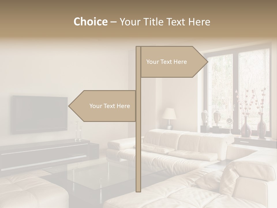 Domestic Flat Inside PowerPoint Template
