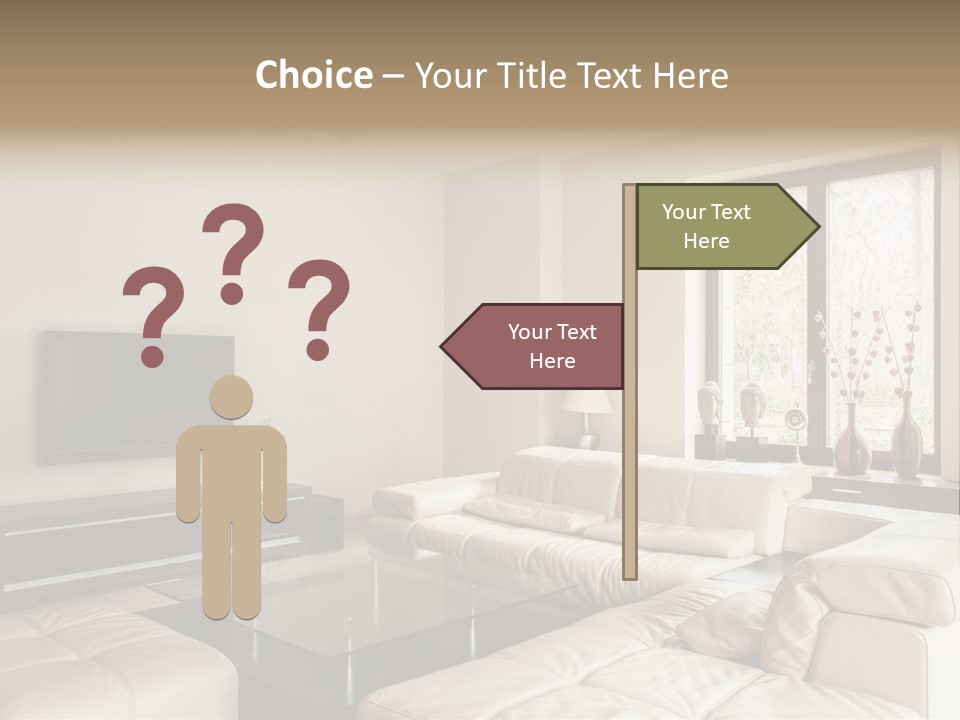 Domestic Flat Inside PowerPoint Template
