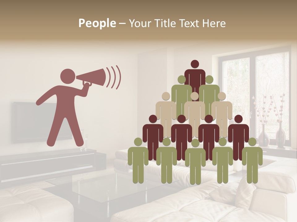 Domestic Flat Inside PowerPoint Template