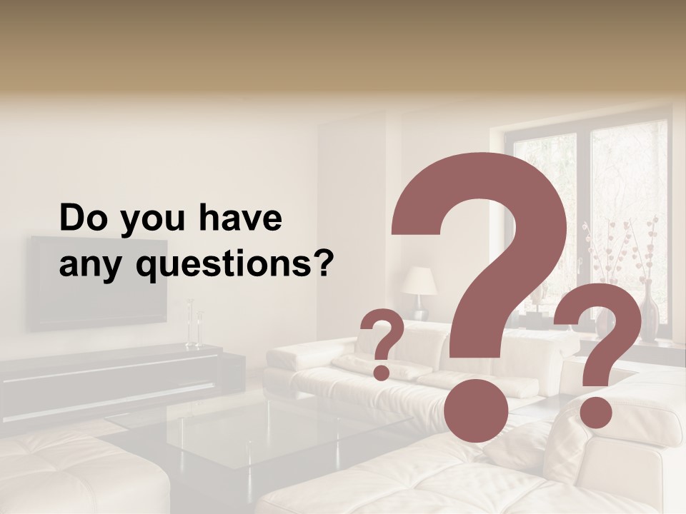 Domestic Flat Inside PowerPoint Template