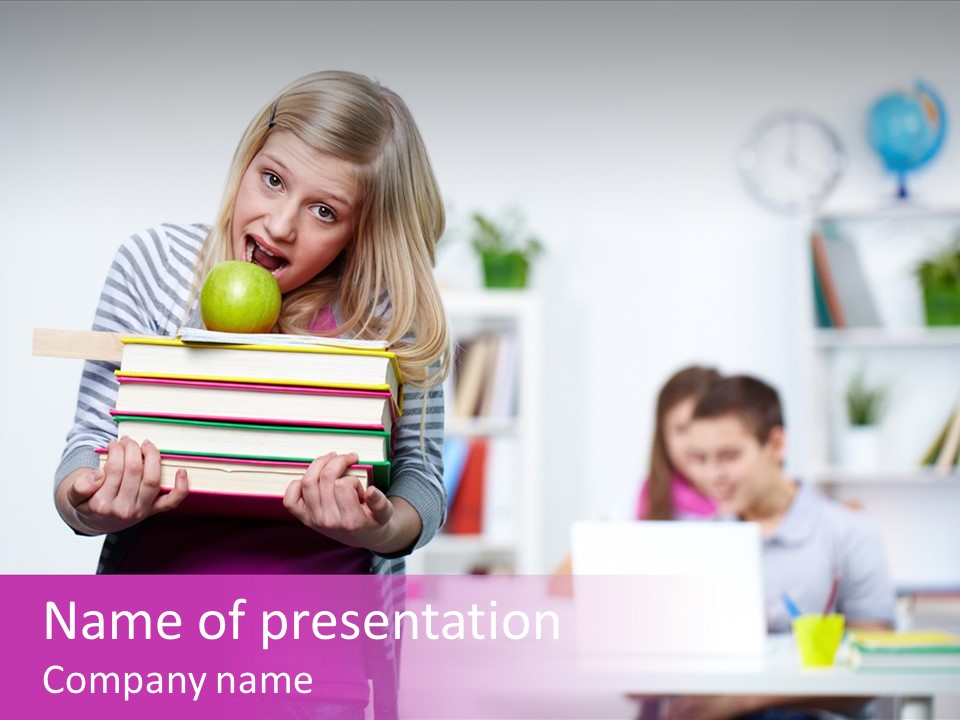 Educational Young Pretty PowerPoint Template