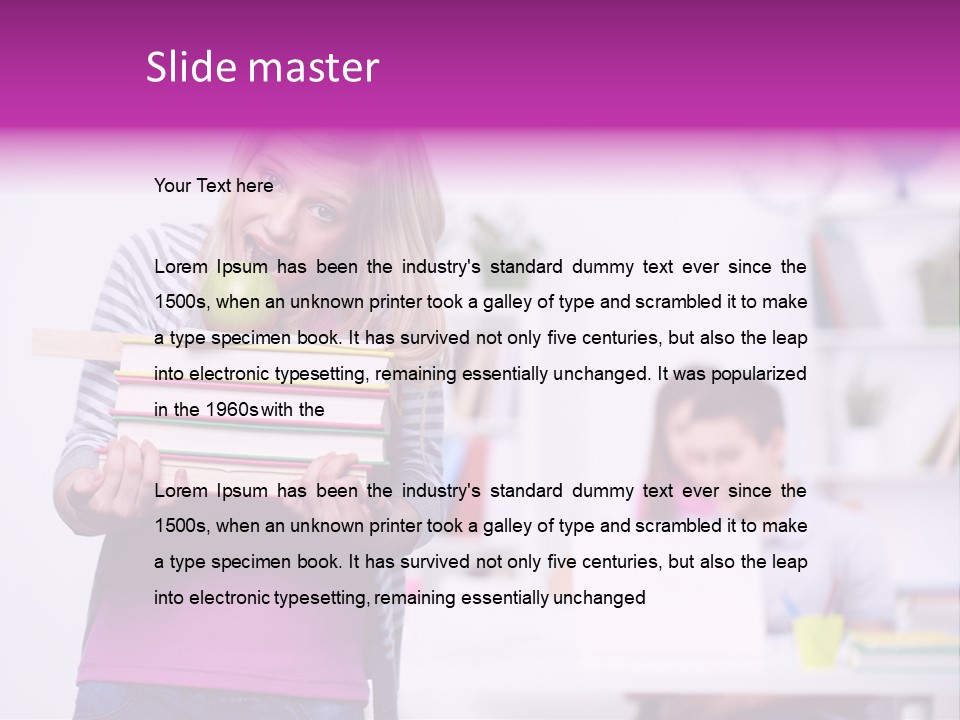 Educational Young Pretty PowerPoint Template