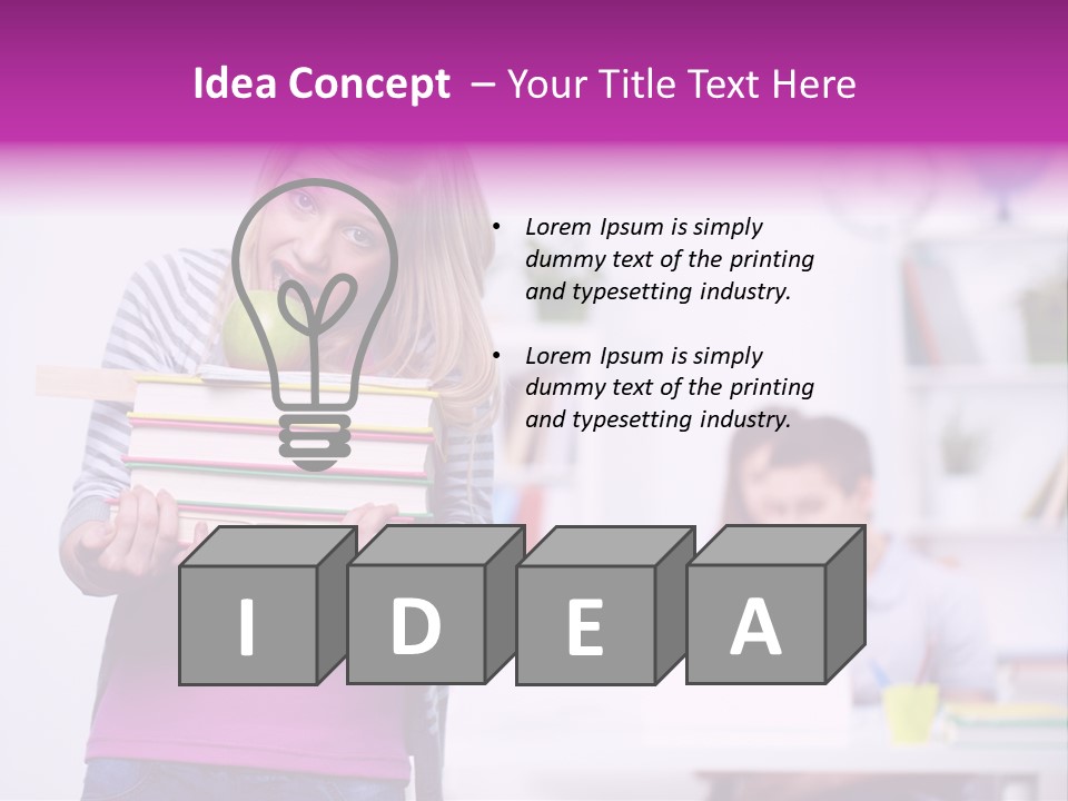 Educational Young Pretty PowerPoint Template