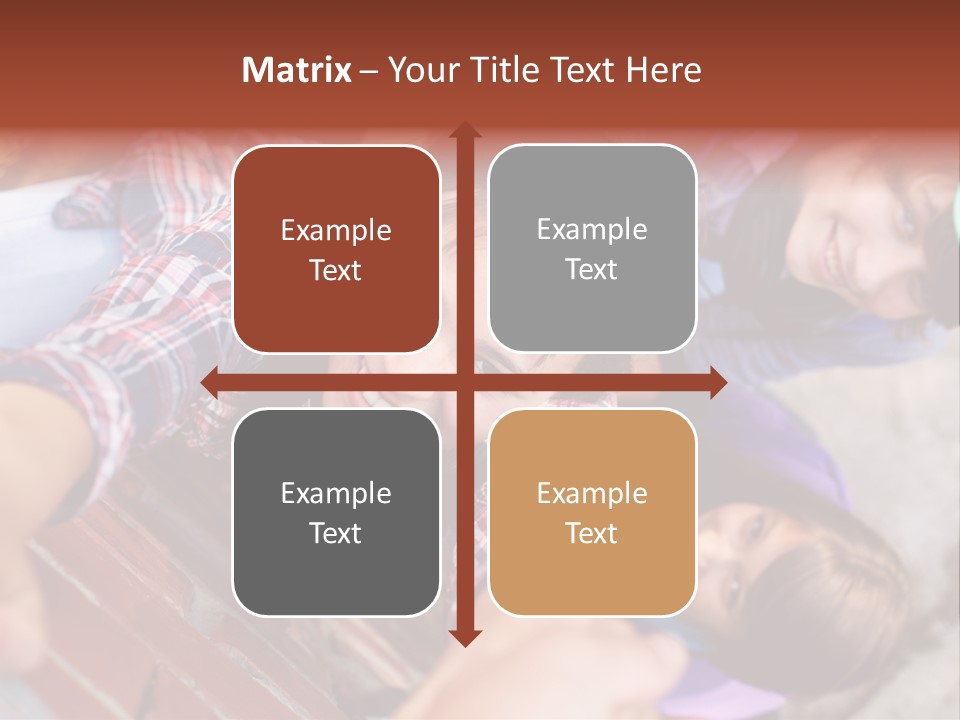 Casual Teen Happy PowerPoint Template