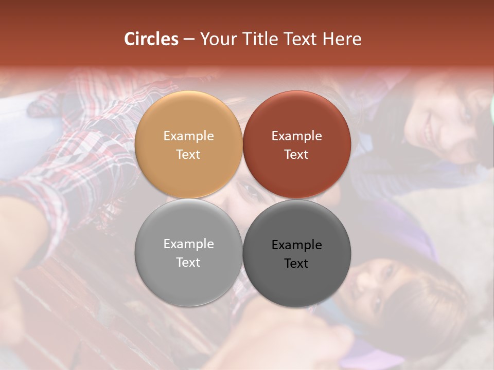 Casual Teen Happy PowerPoint Template