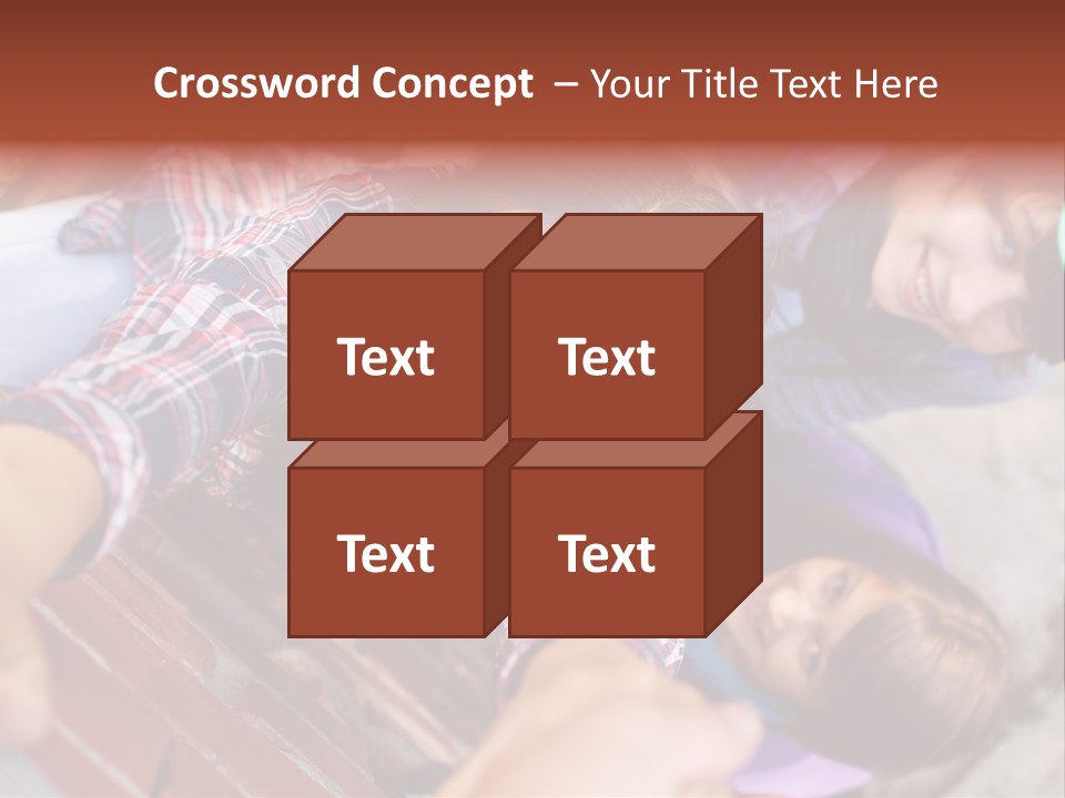 Casual Teen Happy PowerPoint Template