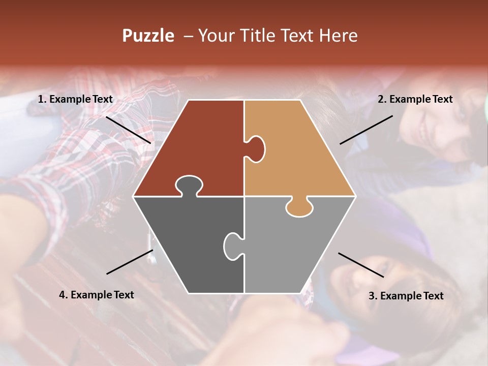 Casual Teen Happy PowerPoint Template