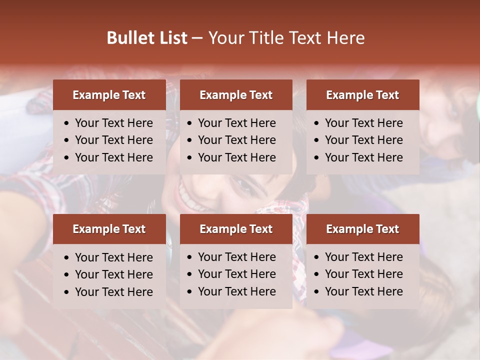 Casual Teen Happy PowerPoint Template