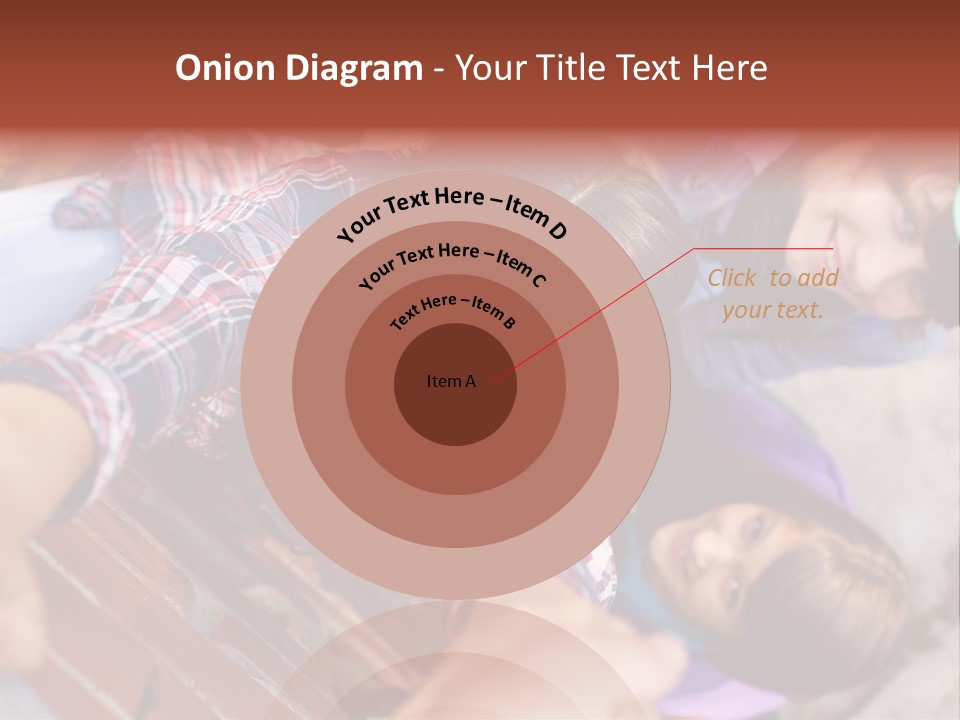 Casual Teen Happy PowerPoint Template