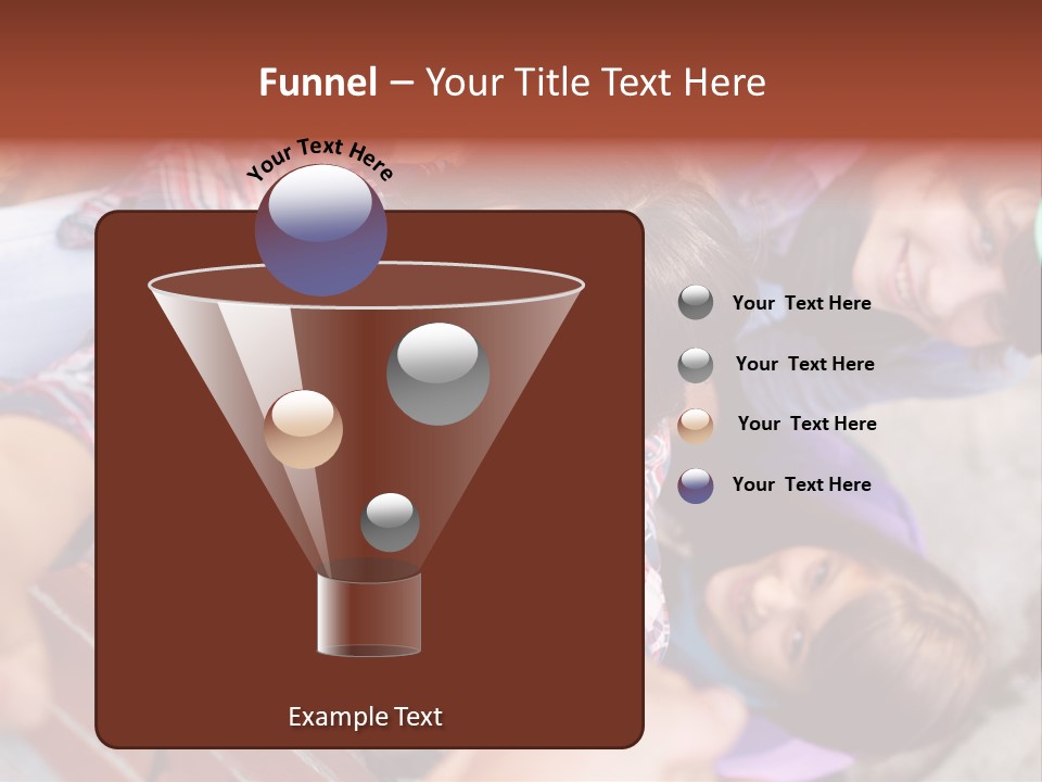 Casual Teen Happy PowerPoint Template