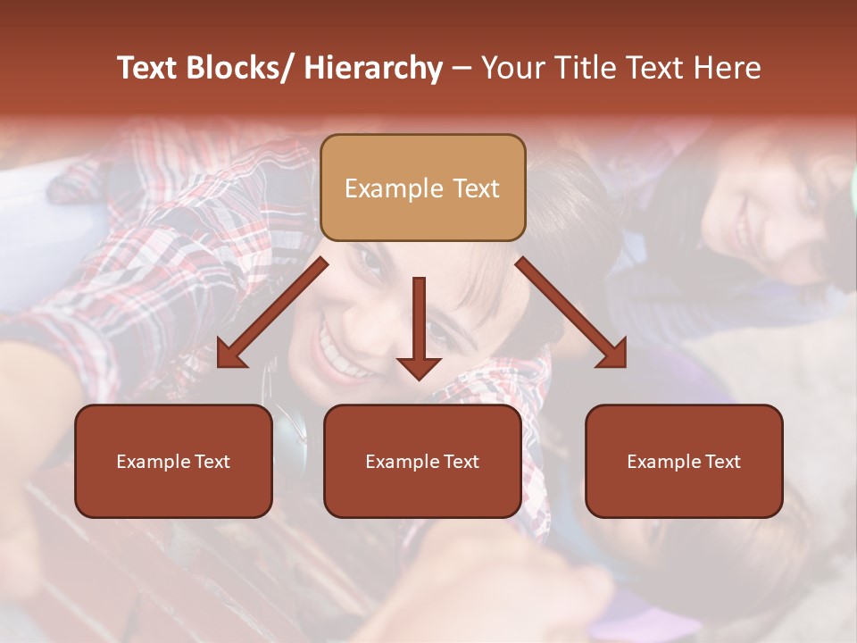 Casual Teen Happy PowerPoint Template