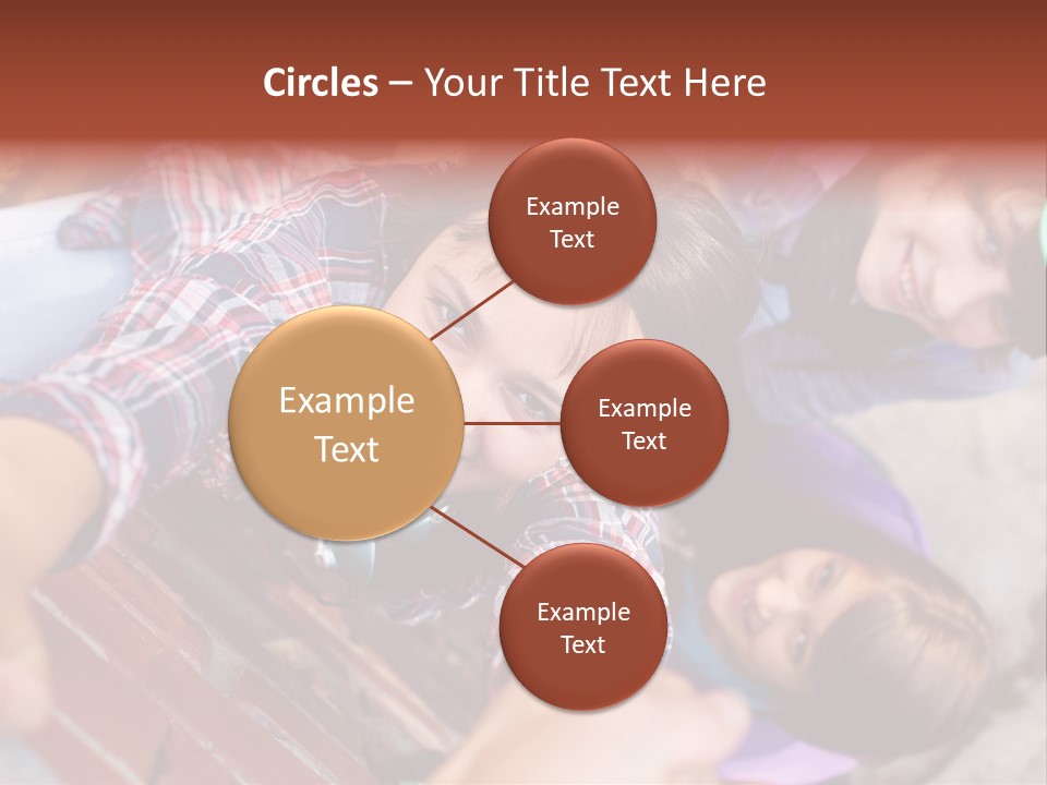 Casual Teen Happy PowerPoint Template